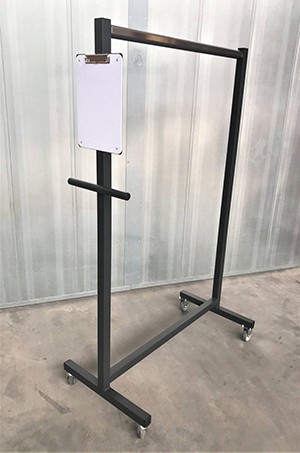 logistiek kledingrek